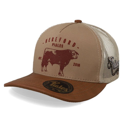 Gorra Piales Hereford 0215 Beige Unitalla