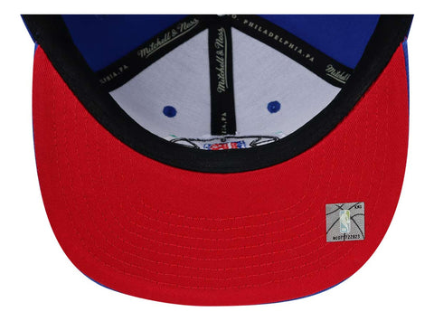 Gorra Mitchell & Ness Nba Embroidery Glitch Clippers Azul Un