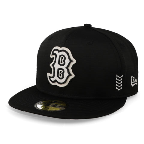 Gorra New Era 59 Fifty MLB Red Sox 24 Chal Negro Cerrada
