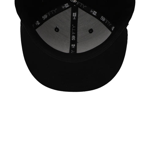 Gorra New Era 59 Fifty Charros Black on Black Cerrada