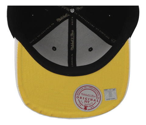 Gorra Mitchell & Ness NBA Warriors Snapback Energy Negro