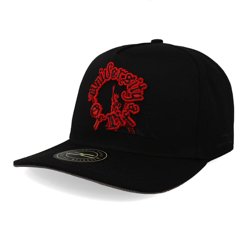 Gorra JC Hats University of Life Negro Unitalla
