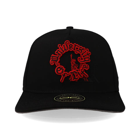 Gorra JC Hats University Of Life Negra Ajustable