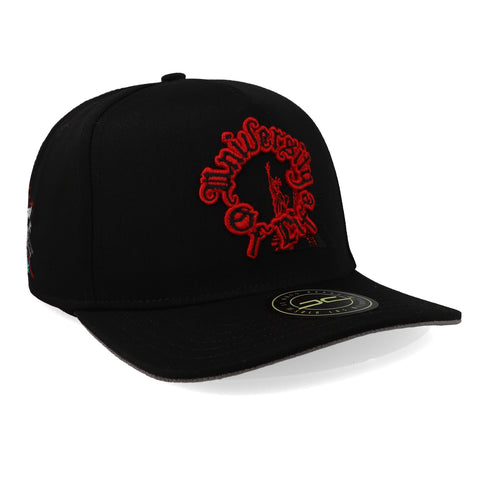 Gorra JC Hats University Of Life Negra Ajustable