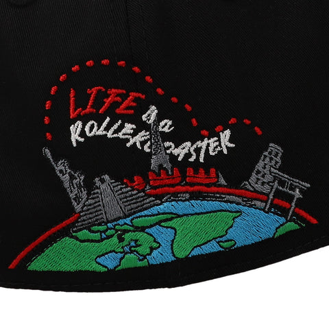 Gorra JC Hats University Of Life Negra Ajustable