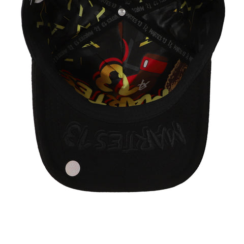 Gorra JC Hats Martes 13 Negro/Negro Ajustable