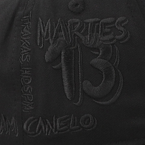 Gorra JC Hats Martes 13 Negro/Negro Ajustable