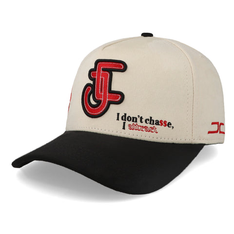 Gorra JC Hats Chasse Beige/Negro Unitalla