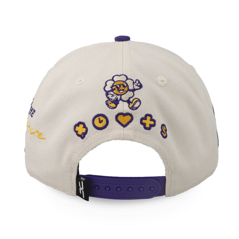 Gorra JC Hats Sun Beige/Purple Unitalla