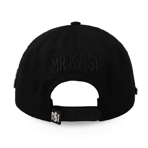 Gorra Mr. Kash Cross Fingers Negro Unitalla