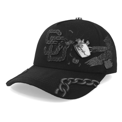Gorra Baez SD Astro All Black Negro Unitalla