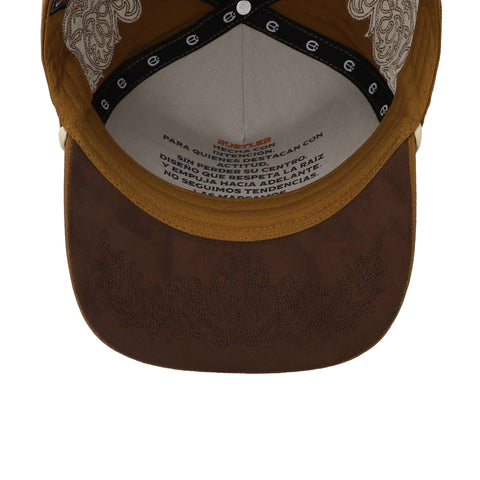 Gorra Cara Blanca Bandido Negra Unitalla