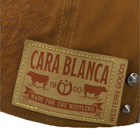 Gorra Cara Blanca Bandido Negra Unitalla