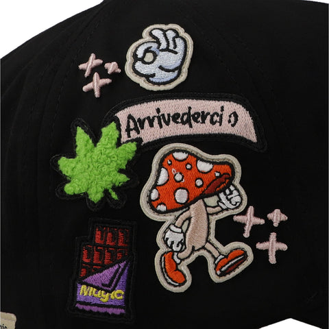 Gorra Mr. Kash High Negro Unitalla