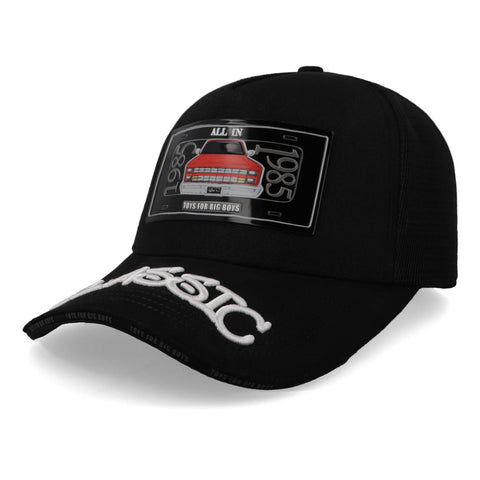 Gorra All In F85 Classic Trucker Negro Unitalla