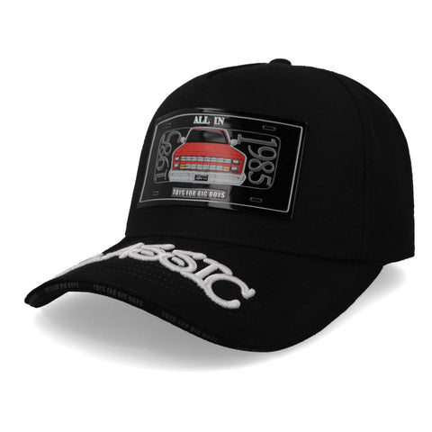 Gorra All In F85 Classic Snapback Negro Unitalla