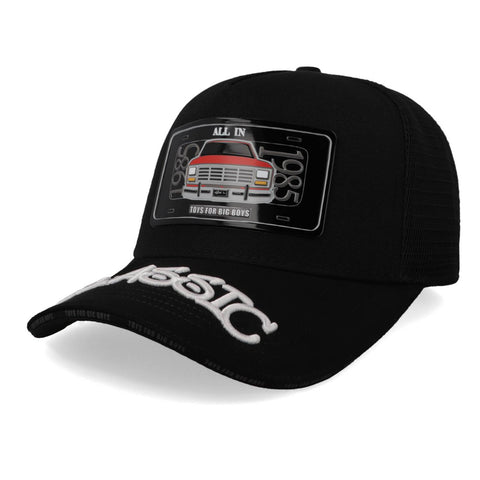 Gorra All In C85 Classic Trucker Negro Unitalla