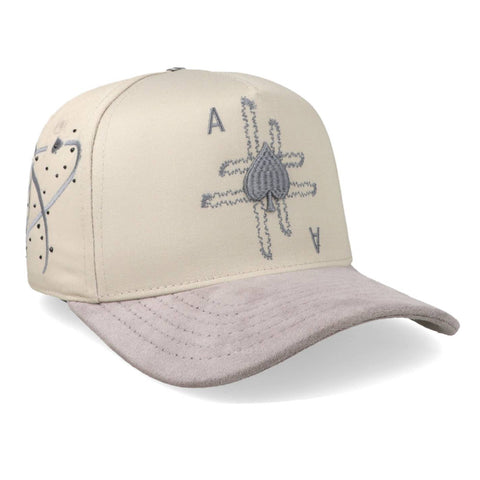 Gorra JC Hats Pikas XY Beige/Gris Ajustable