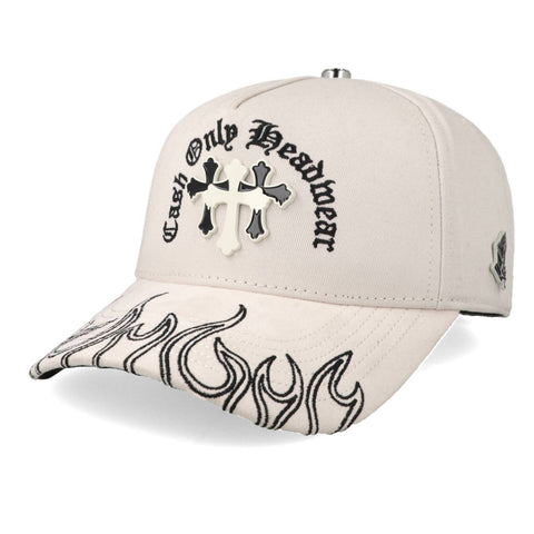 Gorra Cash Only 2502 Dont Be Afraid Blanco Unitalla