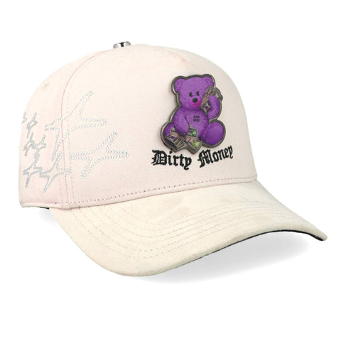 Gorra Cash Only 2509 Beige Teddy Blanco Unitalla