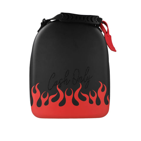 Carrier Cash Only 2510 Flames Negro Unitalla