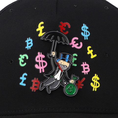 Gorra Cash Only 2514 Monopoly Visor Negro Unitalla