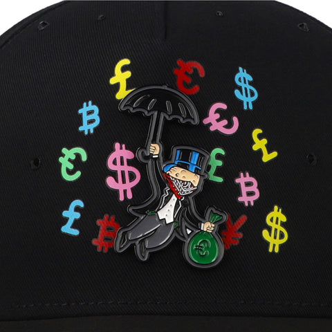 Gorra Cash Only 2515 Monopoly Full Negro Unitalla
