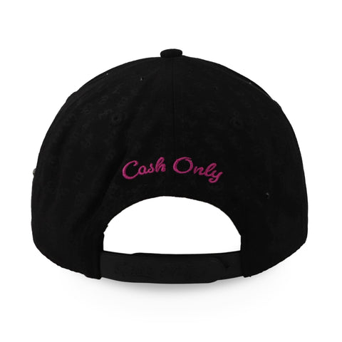 Gorra Cash Only 2517 Purple Amex Print Negro Unitalla