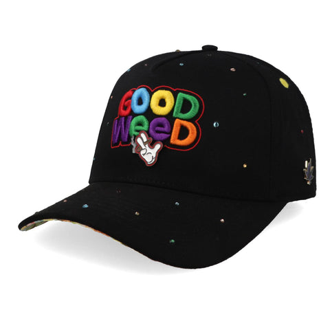 Gorra Cash Only 2518 Good Weed Negro Unitalla