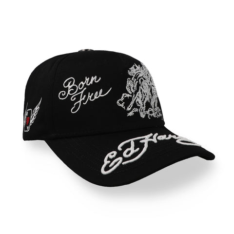 Gorra Ed Hardy Born Free Negro Unitalla