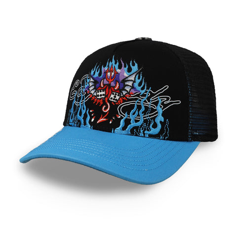 Gorra Ed Hardy Kanji Azul Unitalla
