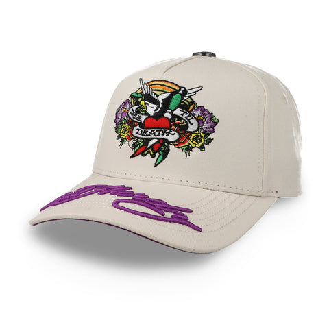 Gorra Ed Hardy Eagle Heart Bone Unitalla