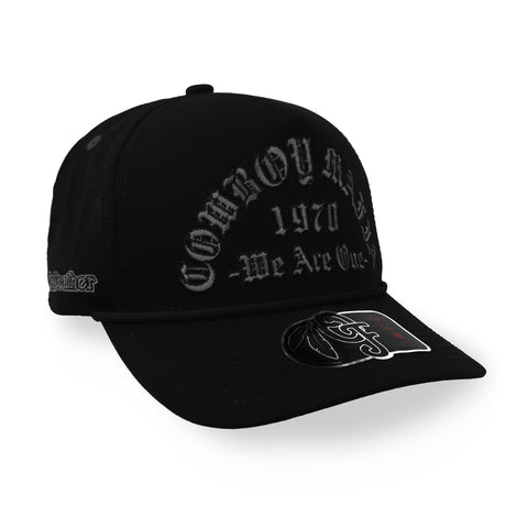 Gorra Oak Feather Cowboy Mafia Negra Unitalla