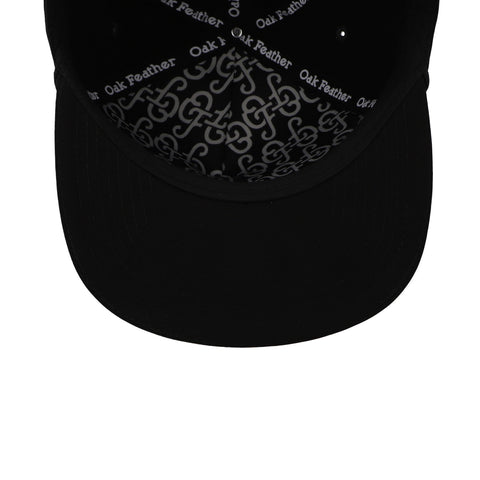 Gorra Oak Feather Cowboy Mafia Negra Unitalla