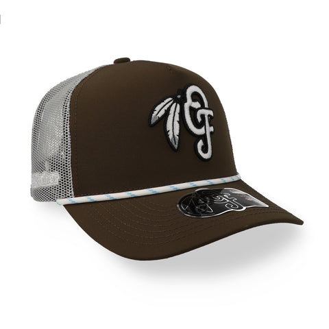 Gorra Oak Feather Logo Café Unitalla