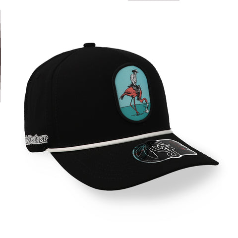 Gorra Oak Feather Flamenco Negra Unitalla