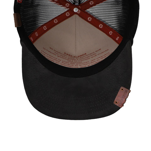 Gorra Cara Blanca CB Boots and West Trucker Gris Unitalla