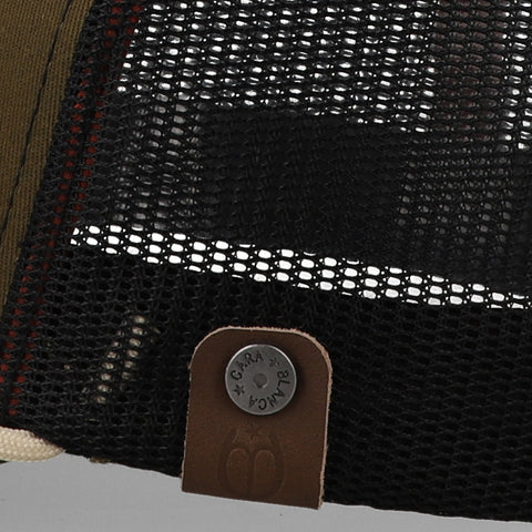 Gorra Cara Blanca CB House Seal Oliva Trucker Unitalla