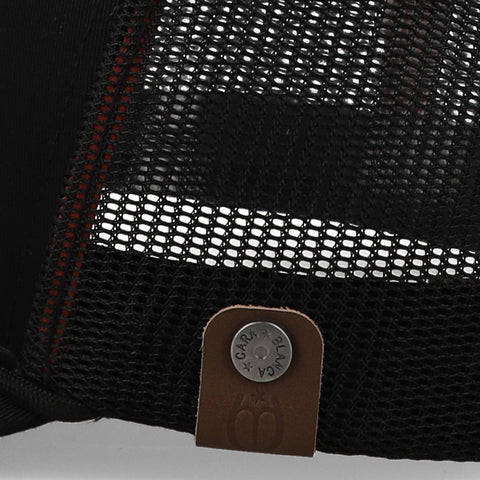 Gorra Cara Blanca CB Smooth Buffalo Trucker Negro Unitalla