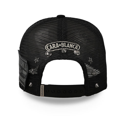 Gorra Cara Blanca CB Blackdraft Trucker Negro Unitalla