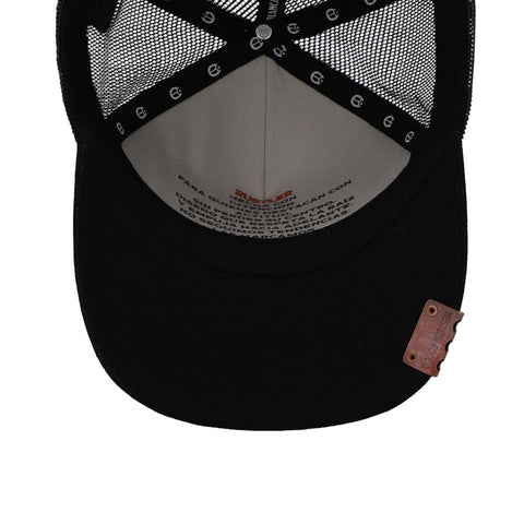 Gorra Cara Blanca CB Blackdraft Trucker Negro Unitalla