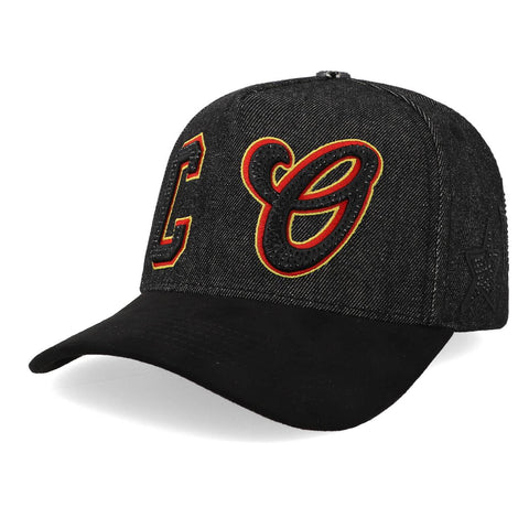 Gorra Cash Only Super Star Varsity Denim Negro