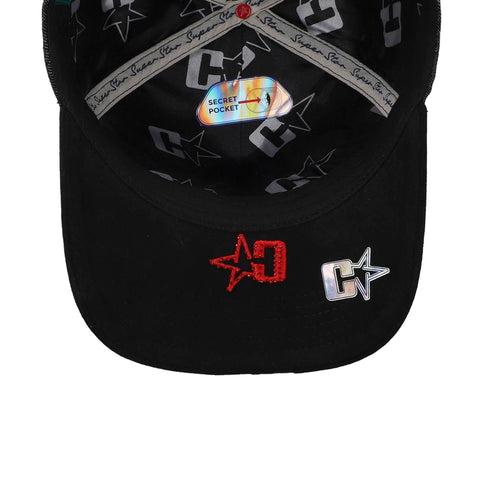 Gorra Cash Only Super Star Varsity Denim Negro