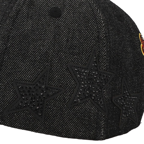 Gorra Cash Only Super Star Varsity Denim Negro