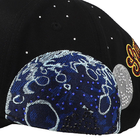 Gorra Cash Only Super Star Star Naranja Negra Unitalla