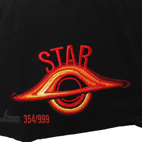 Gorra Cash Only Super Star Star Naranja Negra Unitalla