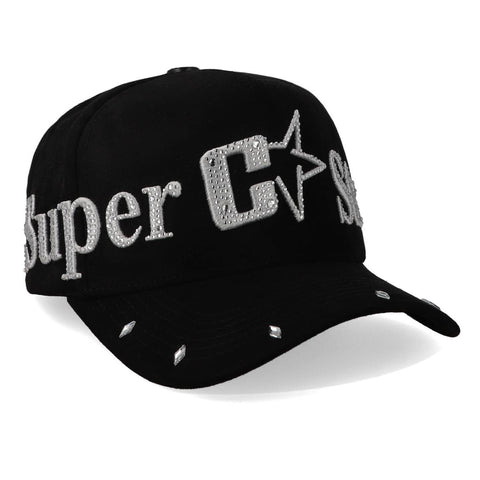 Gorra Cash Only Super Star Logo Negra Unitalla