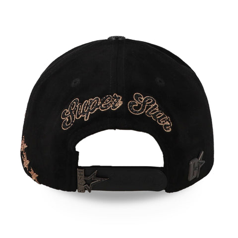Gorra Cash Only Super Star Bling Star Negra Unitalla