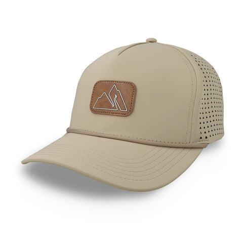 Gorra Sierra Madre Leather Patch Beige Unitalla