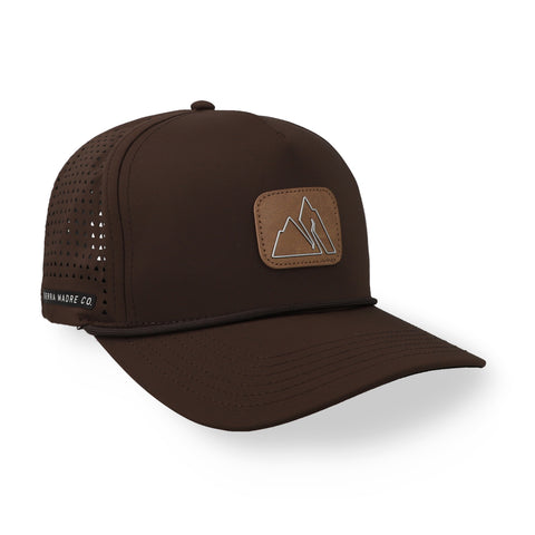 Gorra Sierra Madre Leather Patch Café Unitalla